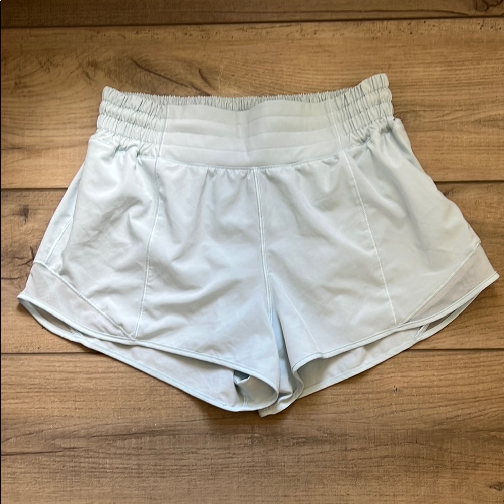 lululemon athletica Women's Soft Blue Athletic Shorts